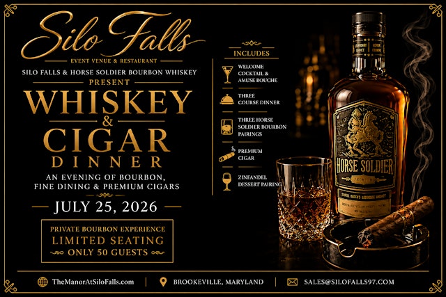 Image principale de Whiskey & Cigar Dinner