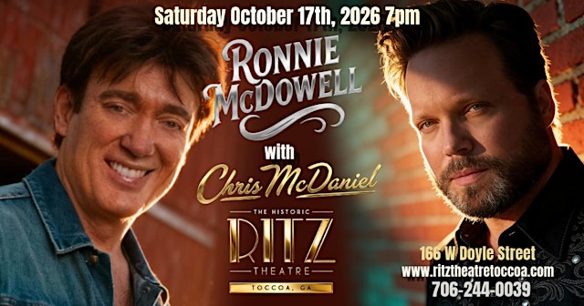 Image principale de An Evening with RONNIE MCDOWELL AND CHRIS MCDANIEL