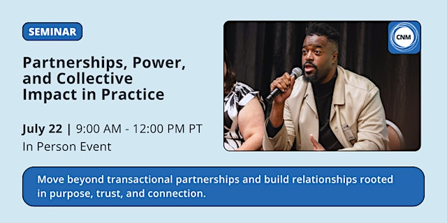Image principale de Partnerships That Matter: Building Trust-Driven Collaboration