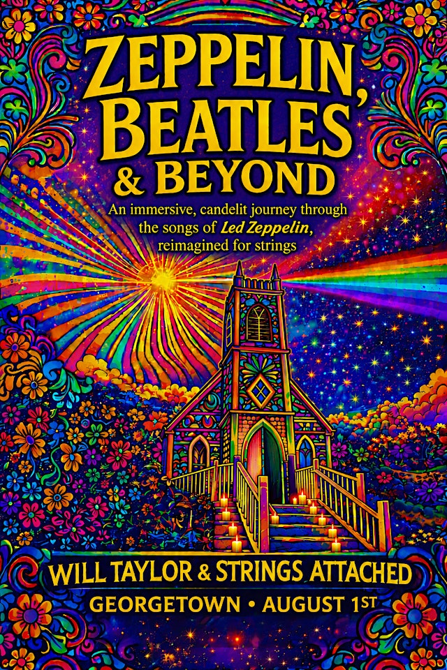 Image principale de Zeppelin, Beatles and Beyond Concert in the Dark | Georgetown