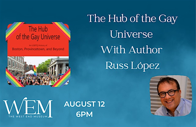 Imagem principal do evento The Hub of the Gay Universe with Author Russ López