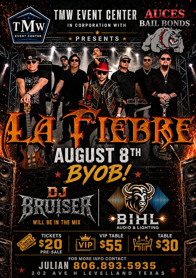 La Fiebre in Levelland @ TMW primary image