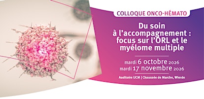 Colloque Onco-Hémato 17 novembre 2026