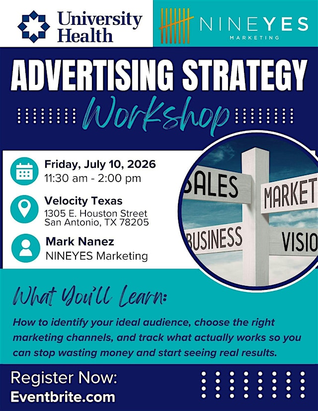 Image principale de Advertising Strategy Workshop