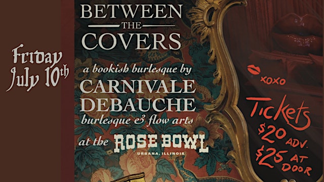 Image principale de Between the Covers: A Bookish Burlesque by Carnivale Debauche