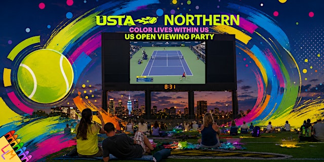US Open Viewing Party (Tennis): Color Lives Within Us primary image