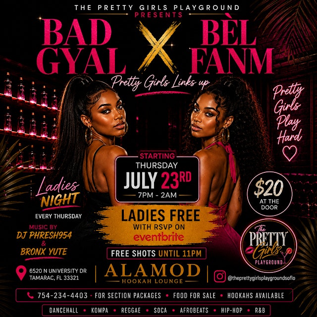 Primaire afbeelding van BAD GYAL x BÈL FANM: Ladies Night