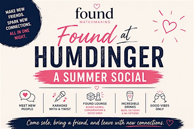 Image principale de Found at Humdinger: A Summer Social