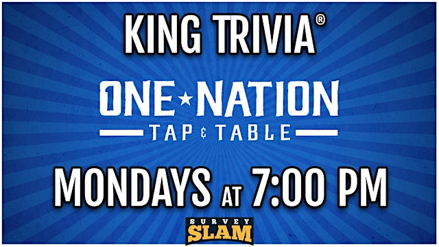 Image principale de Survey Slam at One Nation Tap & Table