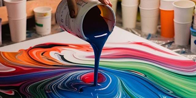 Imagen principal de Acrylic Fluid art workshop