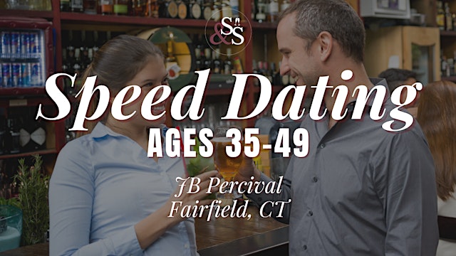 Speed Dating Ages 35-49 in Fairfield, CT at JB Percival primary image