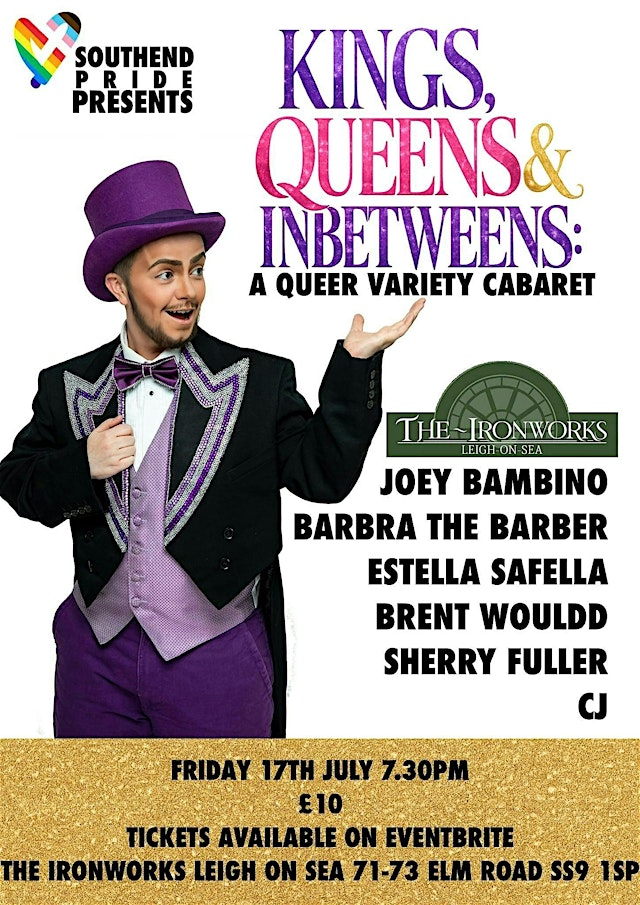 KINGS, QUEENS AND INBETWEENS - a Queer Variety Cabaret primary image