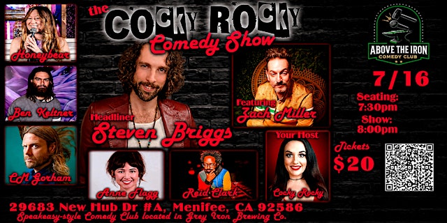 Image principale de The Cocky Rocky Comedy Show