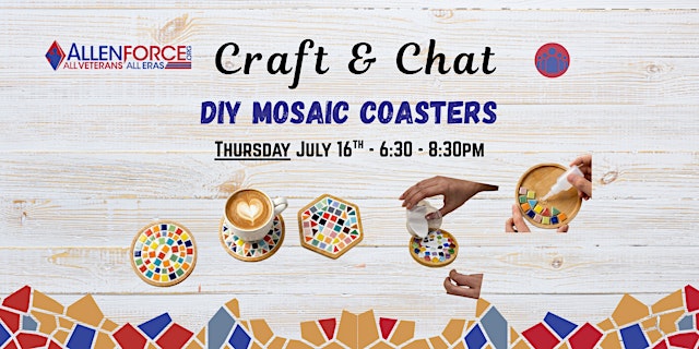 Image principale de Craft & Chat: DIY Mosaic Coasters