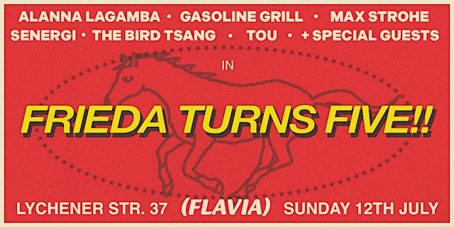 Image principale de FRIEDA TURNS FIVE