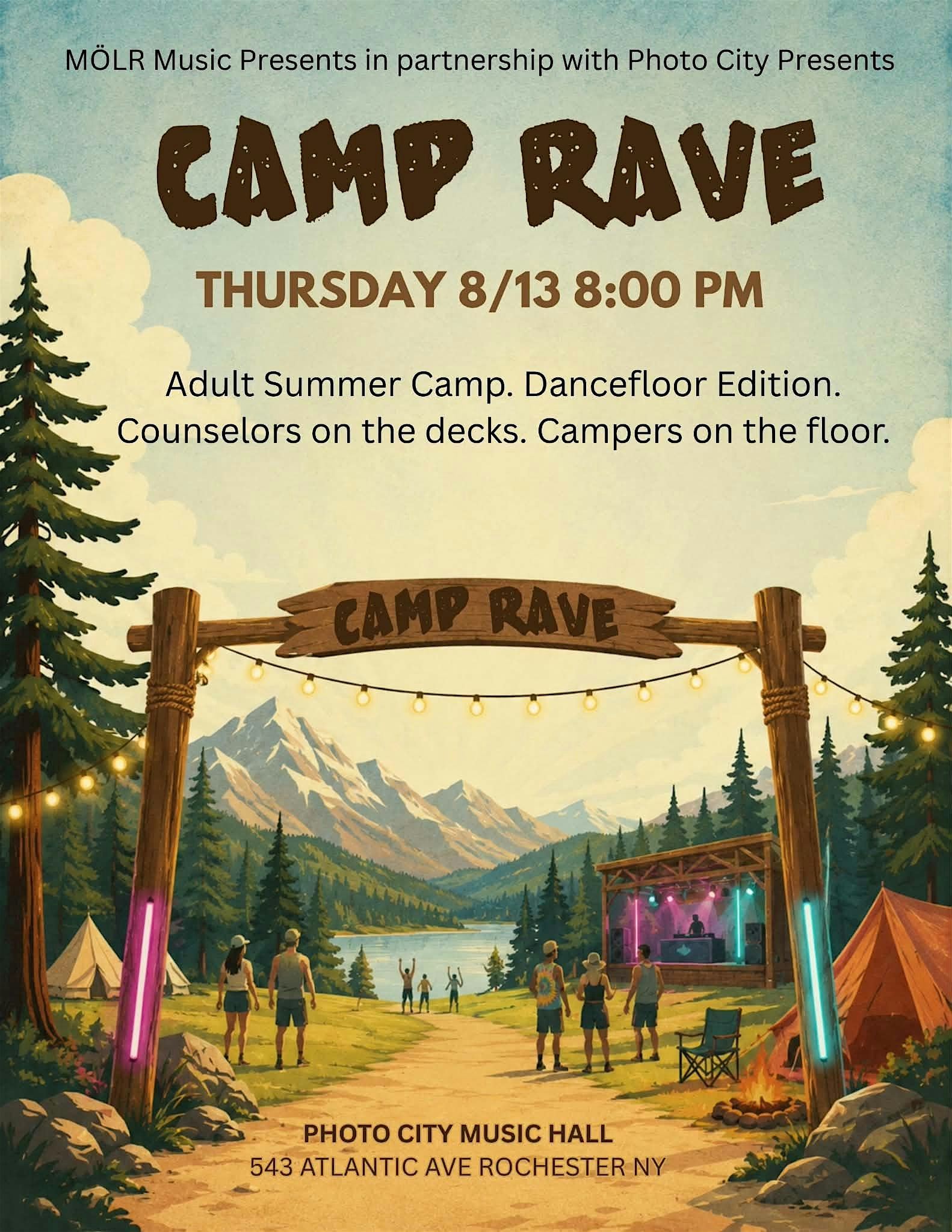 Camp Rave - Rochester, NY