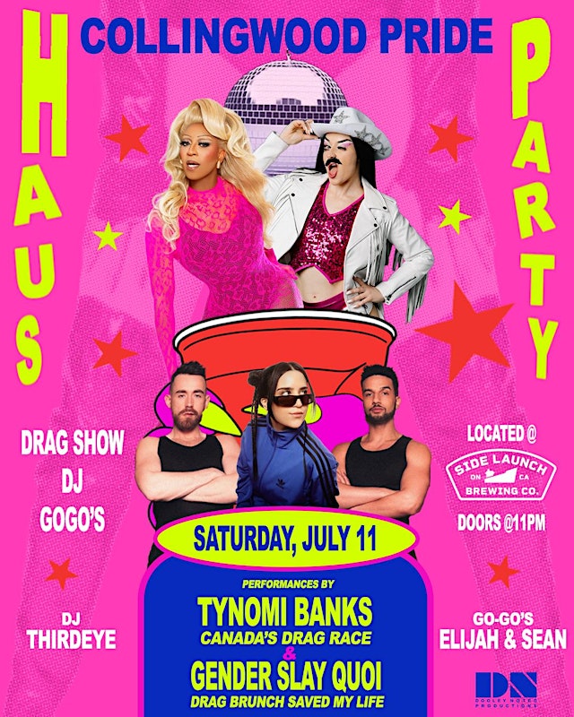 Image principale de HAUS PARTY - COLLINGWOOD PRIDE