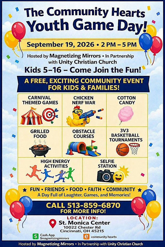 Image principale de The Community Hearts Youth Game Day