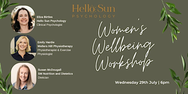 Image principale de Women's Wellbeing Workshop
