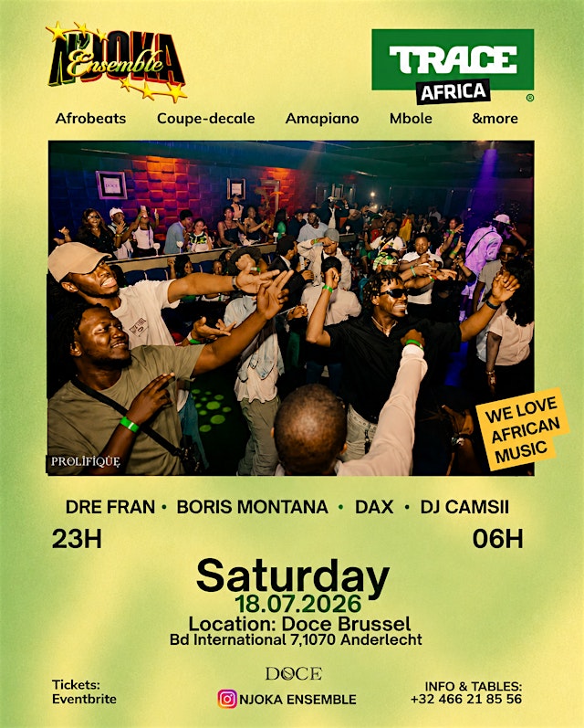 Hauptbild für TRACE AFRICA VIBES
