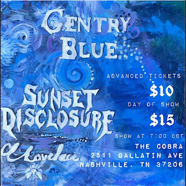 Primaire afbeelding van Venue: Gentry Blue l Lovelace l Sunset Disclosure