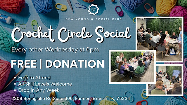 Image principale de Crochet Circle Social