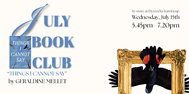 July Book Club at Dymocks Karrinyup primary image