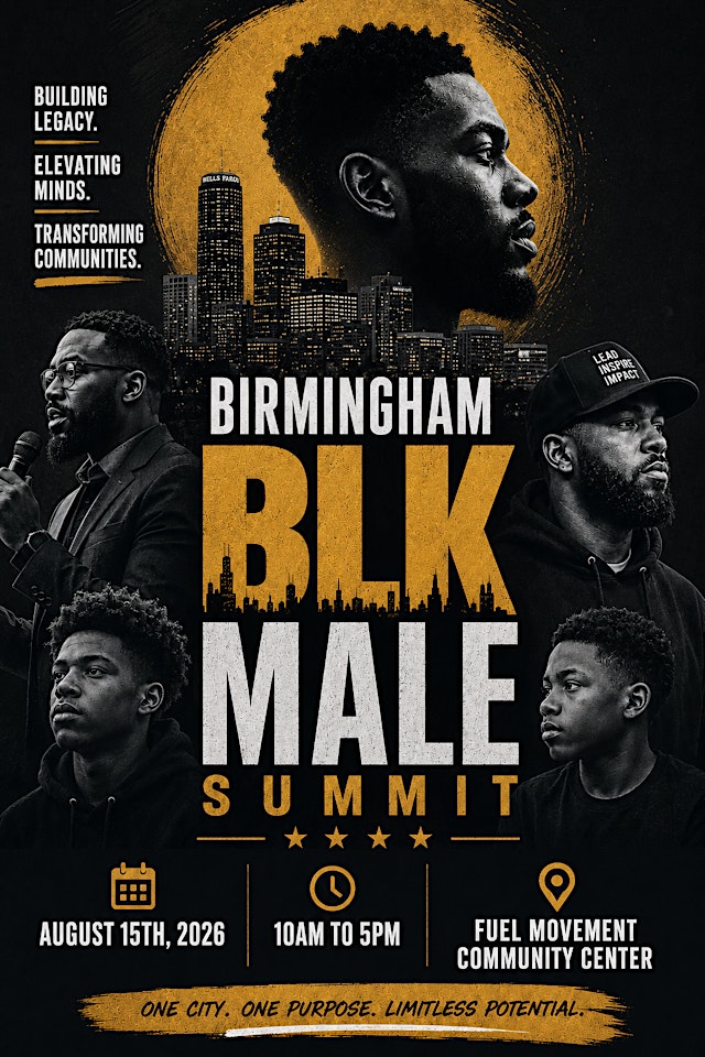 Primaire afbeelding van 2027 Birmingham Black Male Summit