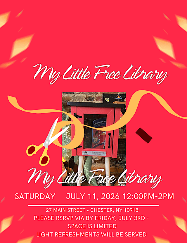 Little Book Lovers to Lifelong Readers: A Little Free Library Celebration primary image