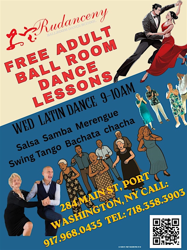 FREE SUMMER ADULT BALLROOM DANCE LESSONS primary image
