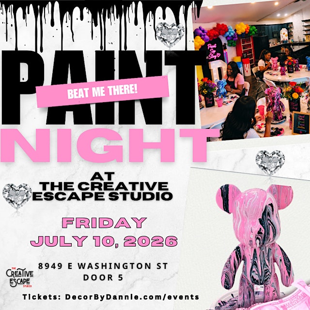 Image principale de Paint Night at The Creative Escape Studio