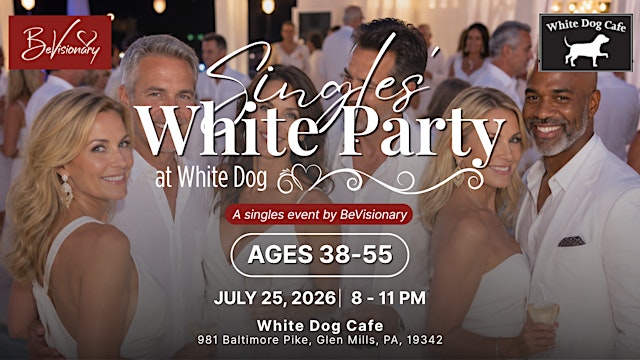 Image principale de Singles' White Party at White Dog | 38-55