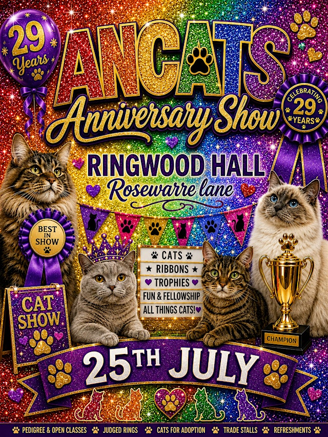Imagen principal de ANCATS 29TH ANNIVERSARY CAT SHOW MELBOURNE