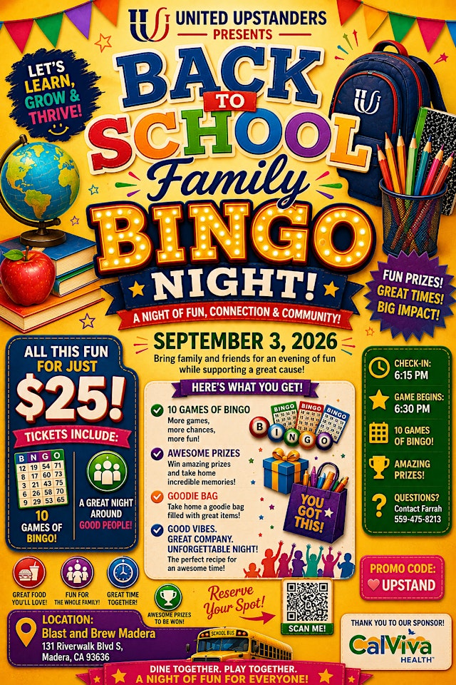 Image principale de Family Bingo Night