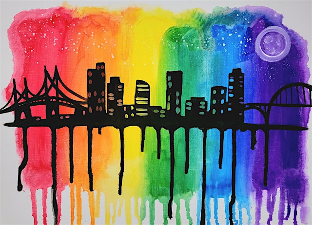 Hauptbild für Portland Pride Paint and Sip at Steeplejack