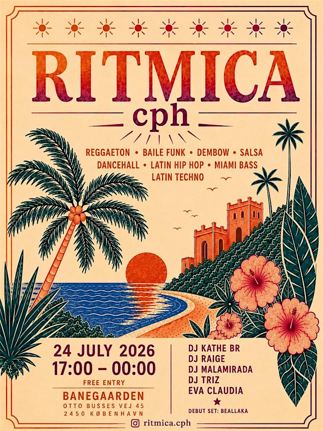 RITMICA CPH at BANEGAARDEN - 24/07 primary image