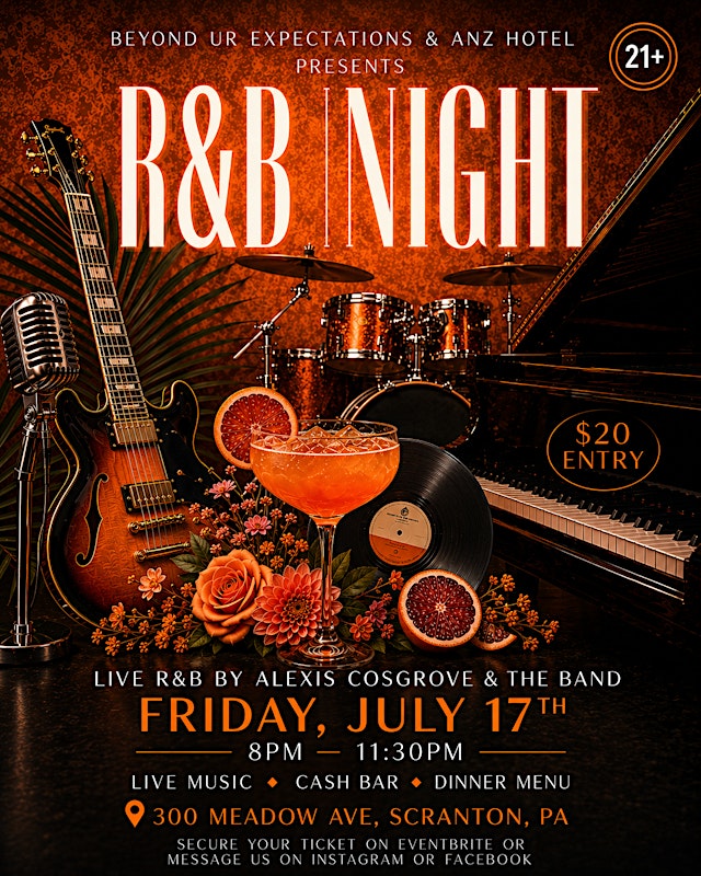 Primaire afbeelding van R&B Night Featuring Alexis Cosgrove & The Band