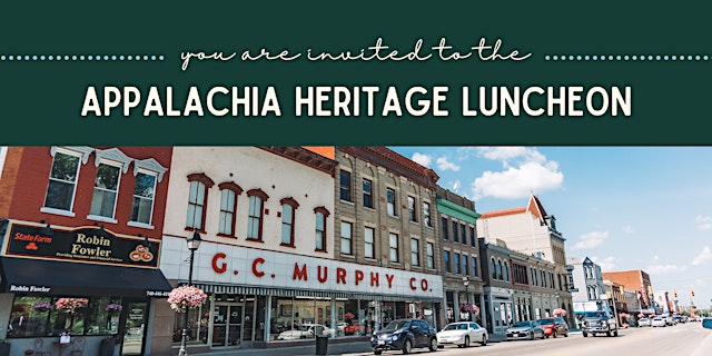 Imagem principal do evento 2026 Appalachia Heritage Luncheon