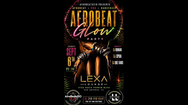 Image principale de Afrobeat Glow Party: SA's Labor Day Weekend Link-Up!