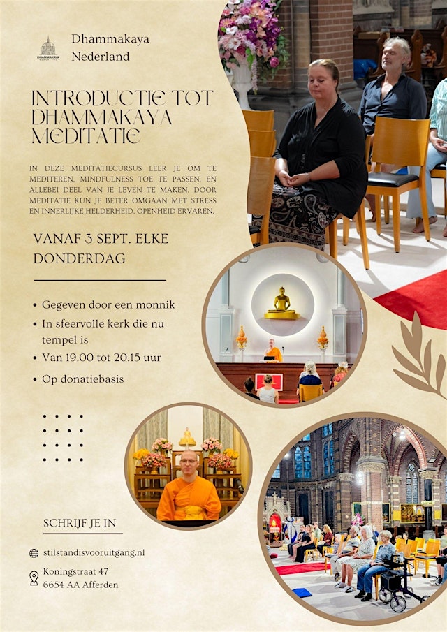 Hauptbild für Cursus introductie tot Dhammakaya-meditatie in september 2026