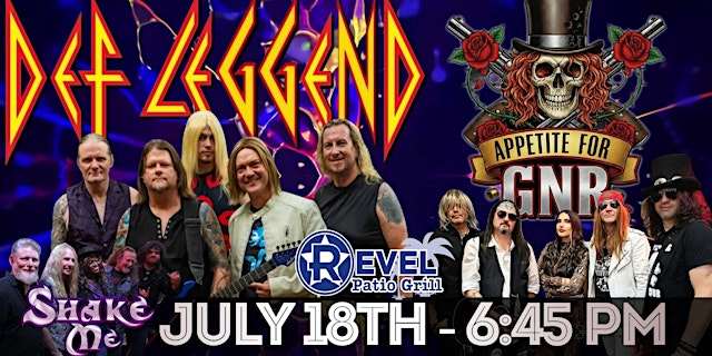 Image principale de Def Leppard Trib. - Def Leggend & GNR Trib. - Appetite for GNR & Shake Me