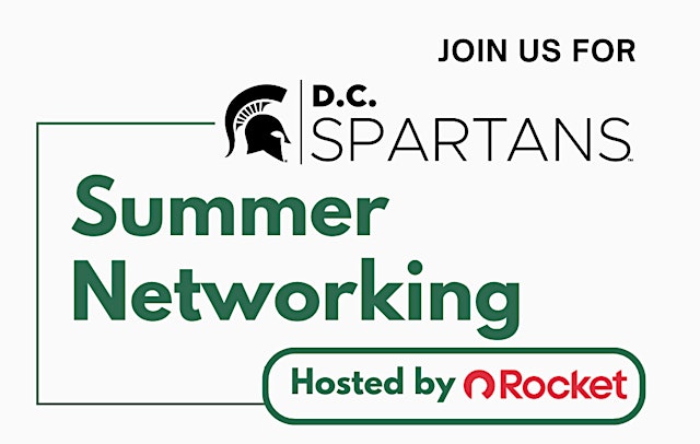 Image principale de DC Spartans Summer Networking Happy Hour Hosted by Rocket