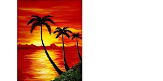 Image principale de Sip&Paint "Sunset Palm Trees"