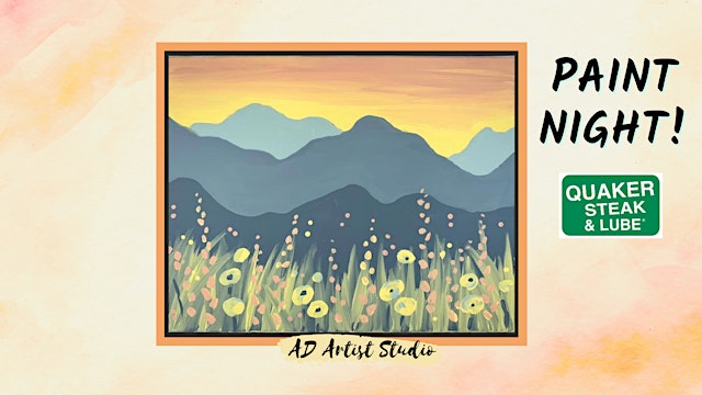 Imagen principal de Summer Mountains Paint Night