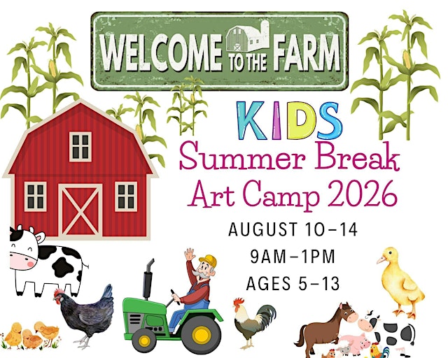 Image principale de Welcome to the Farm Summer Art Camp Week of August 10 -14