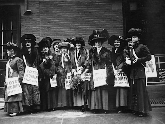Hauptbild für The Struggle for Women’s Suffrage – a Nearly 100 Year Effort