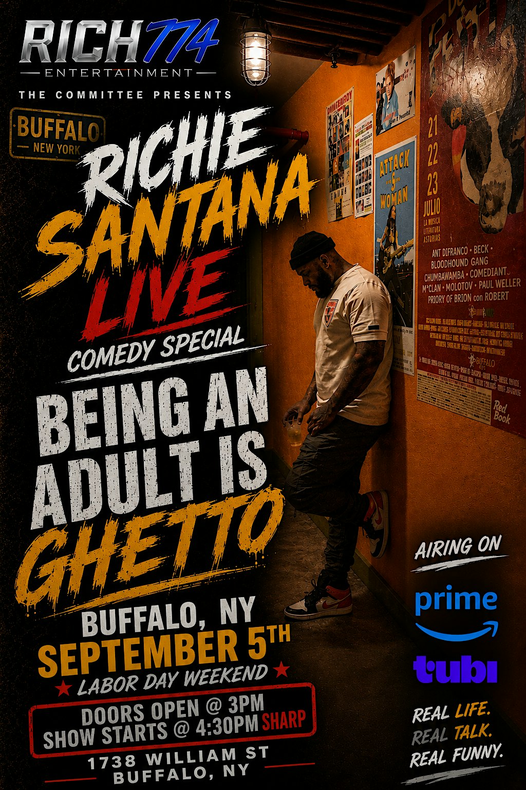 Being an Adult is Ghetto Comedy special