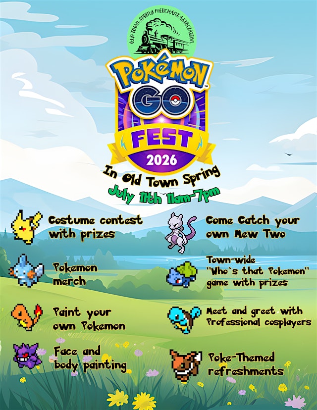 Hauptbild für Pokemon Fest In Old Town Spring