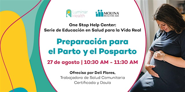 Imagem principal do evento Clase Presencial #3: Preparación para el Parto y el Posparto
