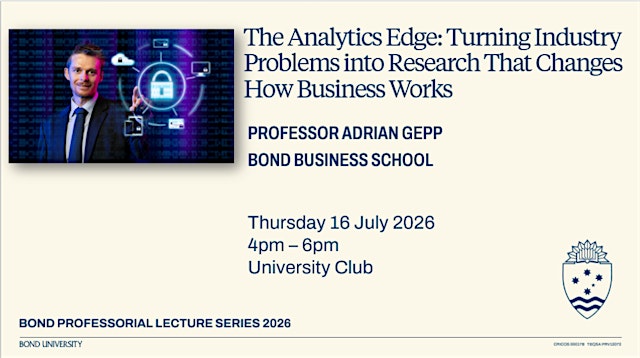 Image principale de Professorial Lecture Series